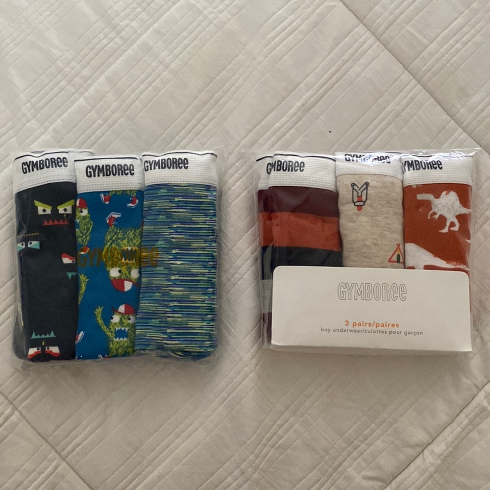 2packs Gymboree boys underwear size L (10-12)